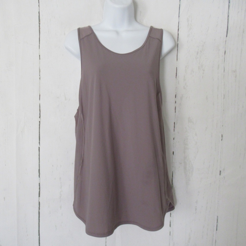Lululemon Sculpt Tank Top 12 Gray Yoga Running